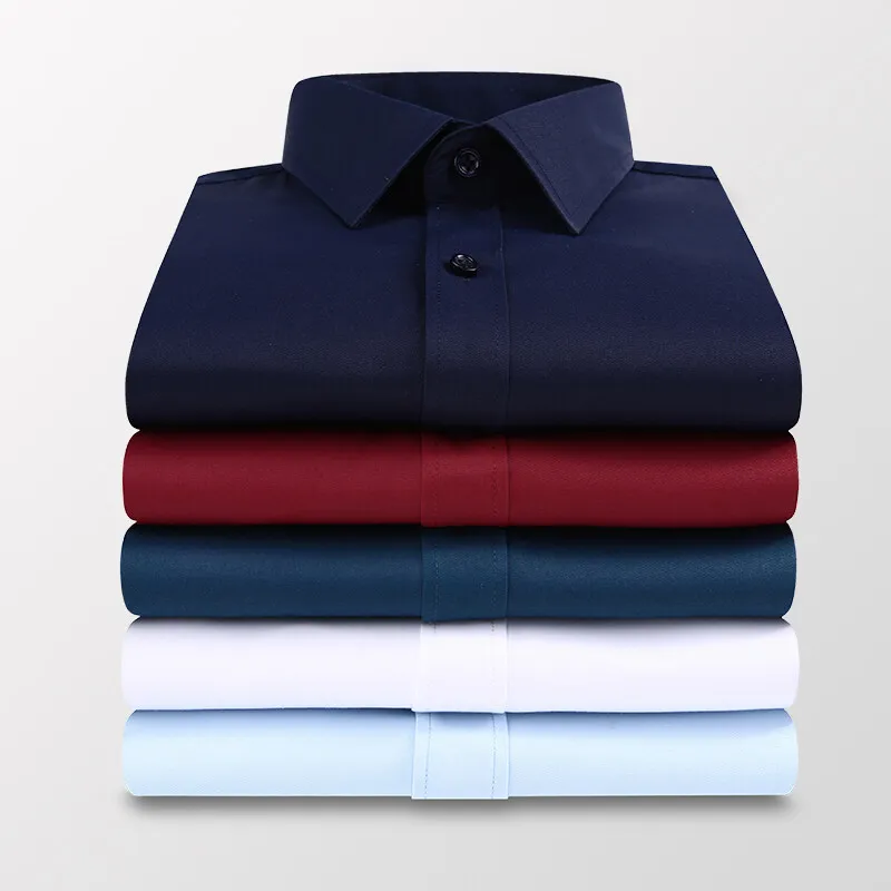 Men Formal Wear Pink - Новые мужские рубашки с длинным рукавом