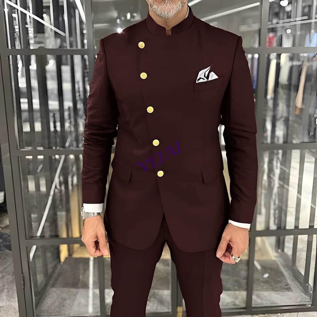 Men Formal Wear For Wedding - Мужской свадебный костюм-тройка Slim Fit на
