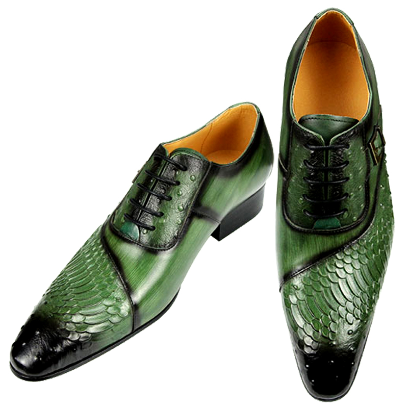 Men'S Formal Attire - Роскошные мужские туфли-оксфорды, модные модельные кожаные