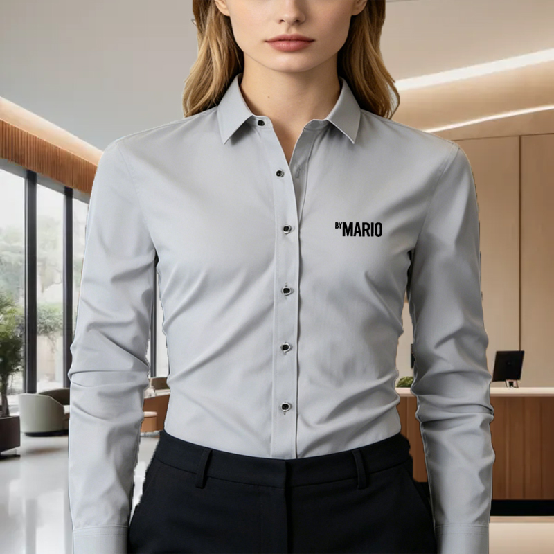 Унисекс рубашка приталенного к – обзор и цена Men Formal Office Wear Shirts