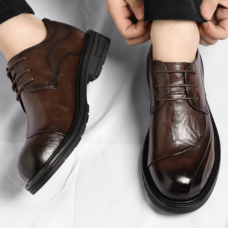 Коричневые туфли из натурально – обзор и цена Men Formal Wear For Wedding