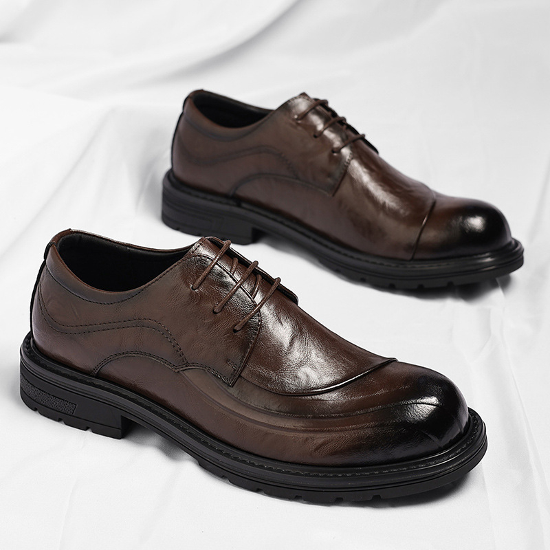 Коричневые туфли из натурально – обзор и цена Men Formal Wear For Wedding