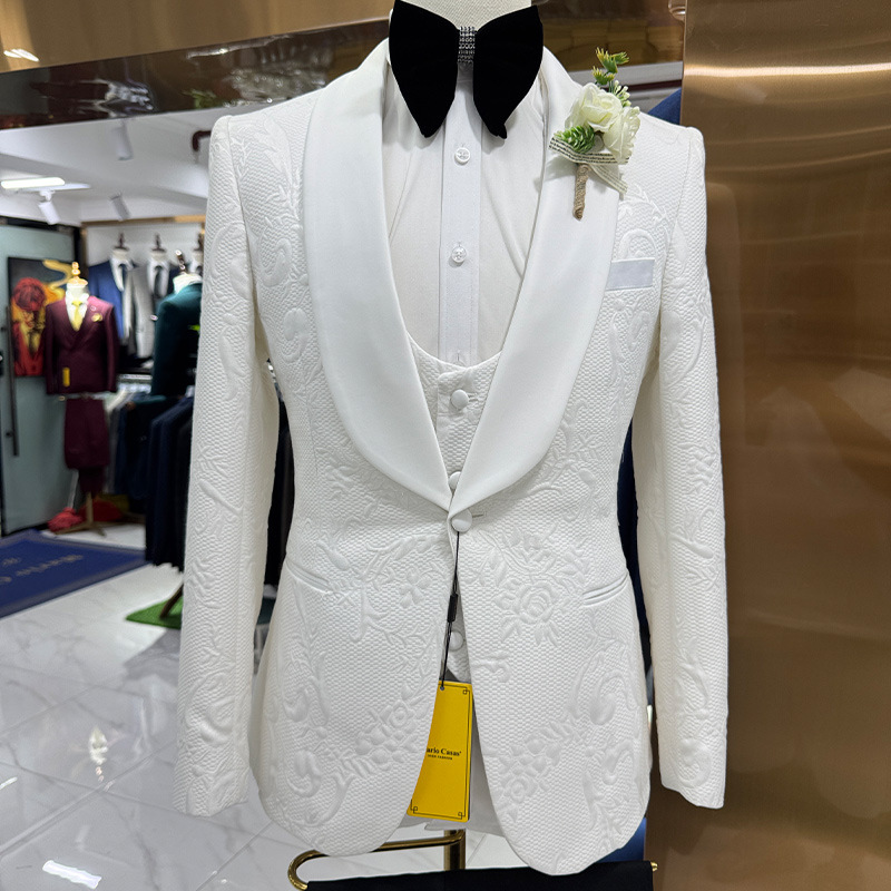 Мужской свадебный костюм белог – обзор и цена Men Formal Wear For Wedding