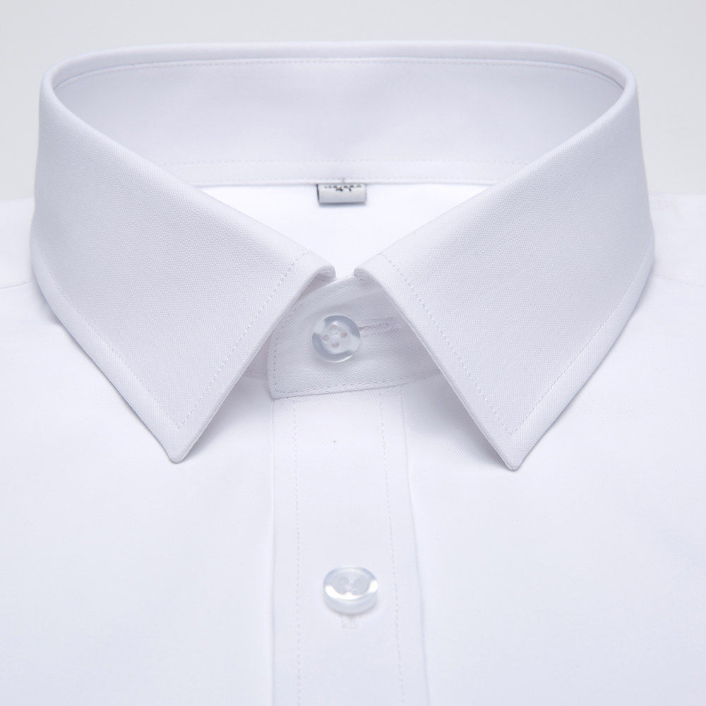 Белая однотонная мужская класс – обзор и цена Men Formal Office Wear Shirts