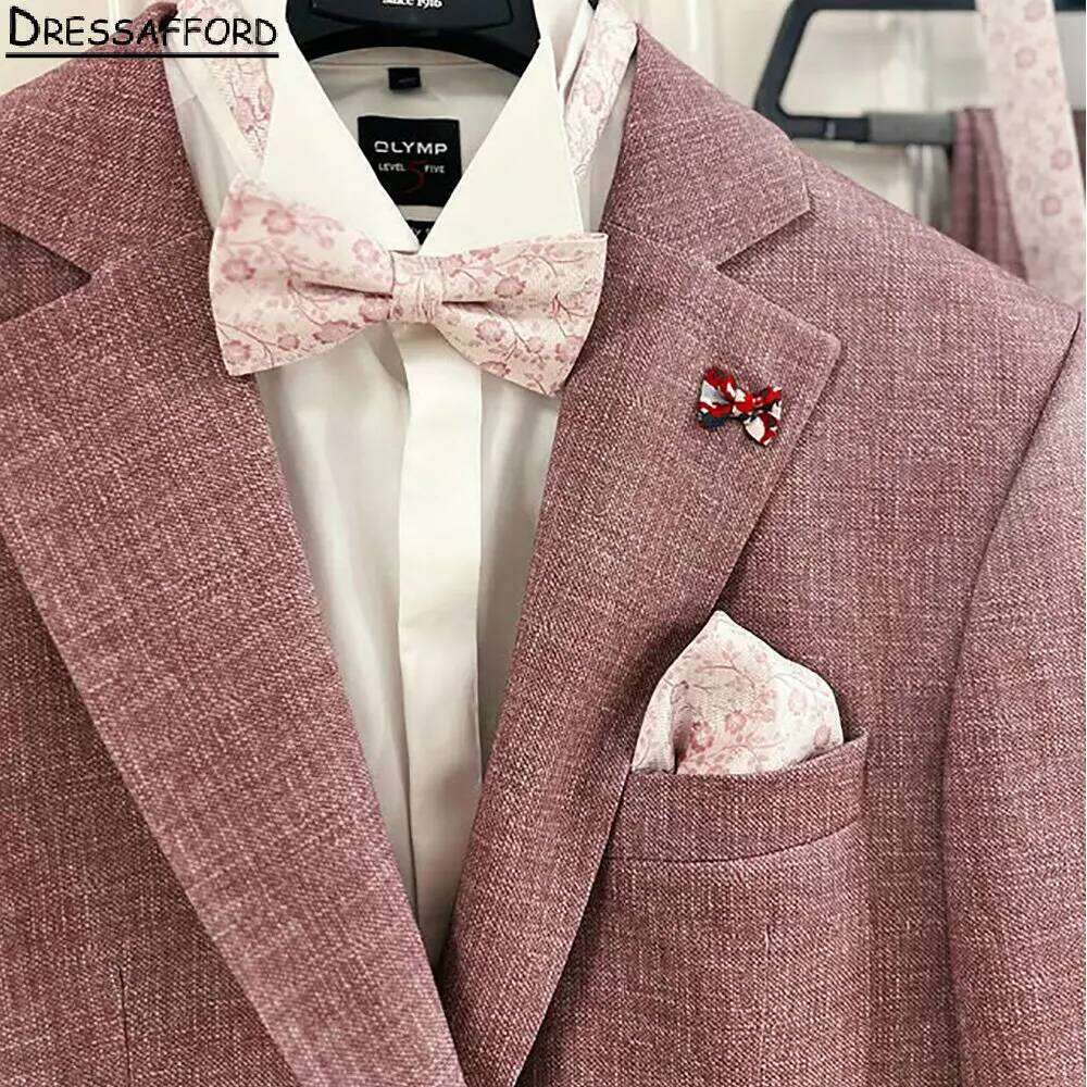 Розовый торжественный свадебны – обзор и цена Men Formal Wear Pink