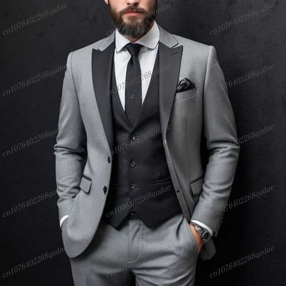Темно-розовый и черный деловой – обзор и цена Men Formal Wear Pink