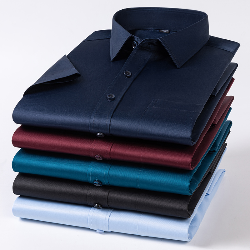 Мужские летние рубашки больших – обзор и цена Men Formal Office Wear Shirts