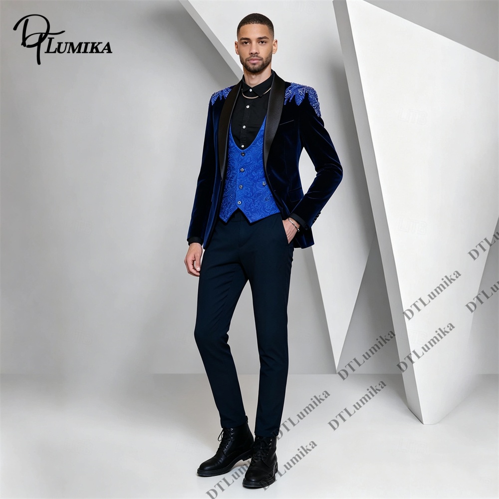Мужской бархатный костюм Peage – обзор и цена Men'S Formal Wear For Office